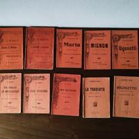 libretti opere liriche antichi