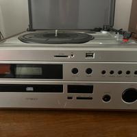 Stereo con piatto per vinile