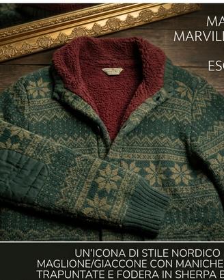 MARVILLE - Esclusivo Maglione/Giaccone Tecnico