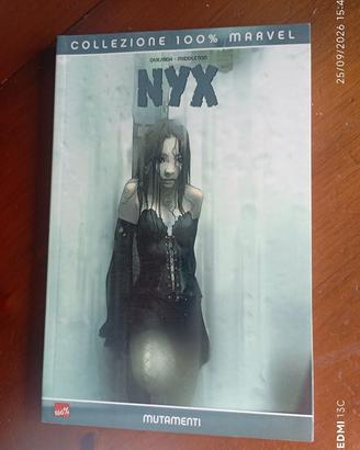 Nyx,  Mutamenti -collezione 100% Marvel