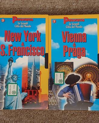 Videocassette VHS "Le grandi città del mondo" Pano