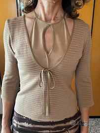 Maglia elegante con manica sotto il gomito Pegorer