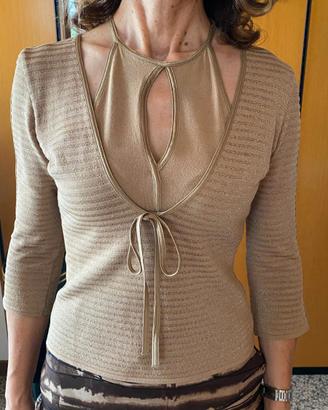 Maglia elegante con manica sotto il gomito Pegorer
