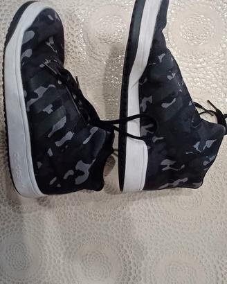 scarpe adidas alte camouflage 42