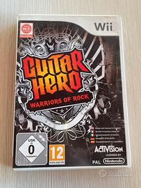 Gioco nintendo wii guitar hero warriors of rocks