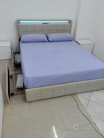 letto contenitore con cassetti 