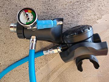 Set bombole 0,5lt/200atm con erogatore Minidive