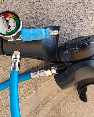 Set bombole 0,5lt/200atm con erogatore Minidive