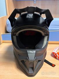 Casco O’Neal Motocross/Enduro Nero Opaco + Visiera
