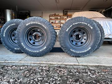 Cerchi e gomme defender