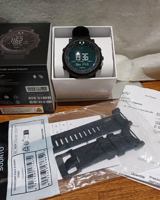 Suunto core alpha stealth  + cinturino ric.