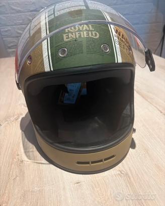Casco integrale Royal Enfield vintage style NUOVO.