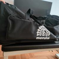 Borsone robusto con ruote - aste hardware batteria