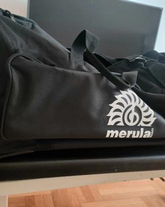 Borsone robusto con ruote - aste hardware batteria