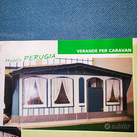 Veranda per roulotte mod. Fendt o Hobby 420