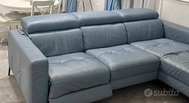 Divano in vera pelle