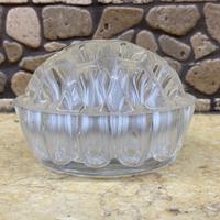 Rana di fiori in vetro vintage 19 fori porta fiori