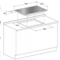 Piano cottura 5 fuochi HotPoint Ariston