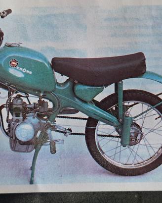 Ciclomotore 48 cc Motom CROSS anni 60 - restaurato