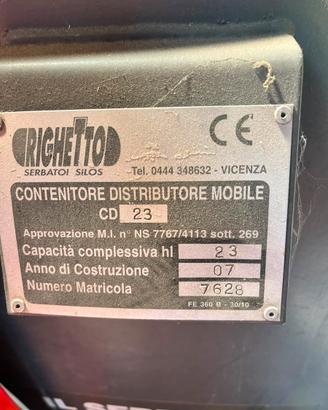 Cisterna serbatoio