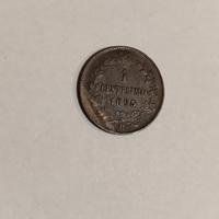 2 monete da 1 Centesimo Re Umberto I°