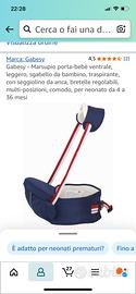 Marsupio ergonomico per bambini
