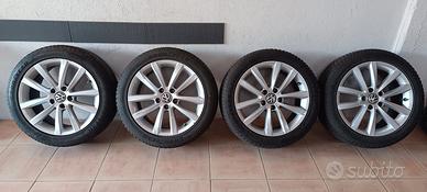 Gomme 4 stagioni Goodyear + cerchioni per passat 