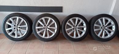 Gomme 4 stagioni Goodyear + cerchioni per passat 