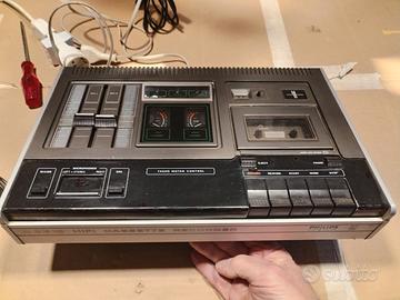Piastra a cassette anni 70