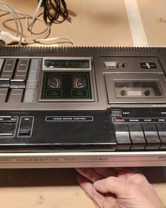Piastra a cassette anni 70