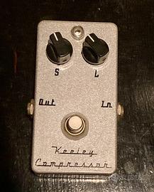 Keeley compressor C-2 silver 2 manopole