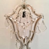 LAMPADARIO REGINA MARGHERITA IN VETRO DI MURANO