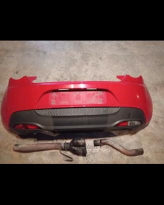 Paraurti e scarico Alfa romeo mito 