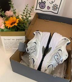 New Balance 530 bianche/blu – nuove taglia 38