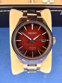 Seiko Presage Sharp Edged Red 