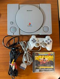 Console Sony Playstation 1 con controller,gioco