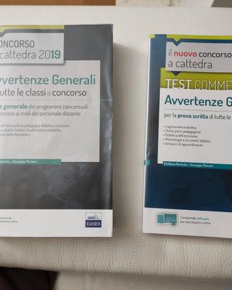 Testi per Concorso a cattedra Matematica e Fisica