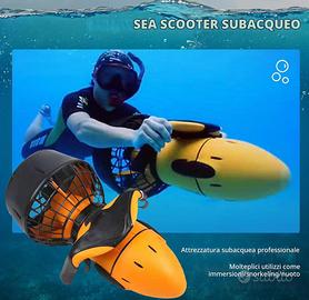 Scooter subacqueo sea scooter +batteria