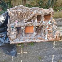 Presepe senza statuine da sistemare