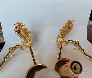 Coppia luci Vintage Anni '70 - Cuore Parthenope