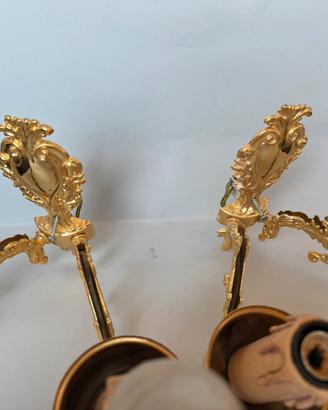 Coppia luci Vintage Anni '70 - Cuore Parthenope