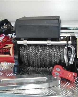 Verricello elettrico Dragon Winch OffRoad Dyneema