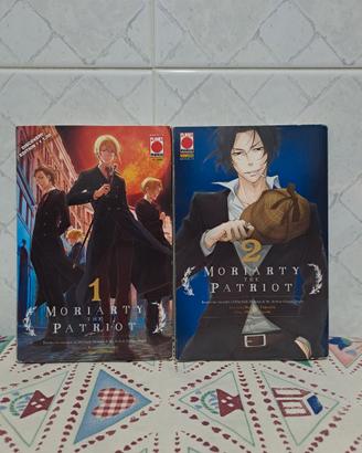 Primi due volumi di "Moriarty The Patriot"
