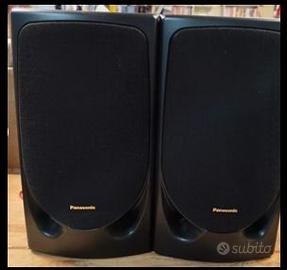 COPPIA CASSE ACUSTICHE PANASONIC
