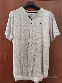 Maglietta Hollister grigio (effetto melange)