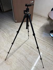 Manfrotto 732CY carbonio + testa 484RC2 + zaino