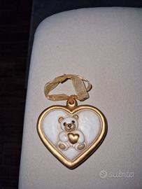 appendini thun a forma di cuore con due immagini 