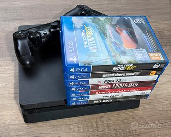 🎮 PS4 Slim 1TB + 2 Controller + 7 Giochi 🎮