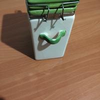 barattolo da cucina in ceramica limoni