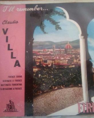 vinili 45 giri Claudio Villa